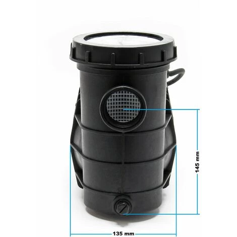 HELLOSHOP26 Pompe Piscine 8000l/h 380 Watts Pompe Filtration Circulation Eau Pool 5 HELLOSHOP26 Pompe Piscine 8000l/h 380 Watts Pompe Filtration Circulation Eau Pool – Image 5