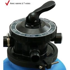 Hecht Jardin 302113 Système De Filtre à Sable(avec Pré-filtre) De Piscine 7 M3/h 450 W Capacité De Sable 20kg -Pompe et filtre de piscine Soldes 53347069 4