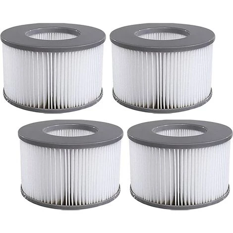 TANABATA Cartouches Filtrantes Pour MSpa Whirlpoo Filtre De Piscine, Filtre Spa Cartouche De Filtre De Piscine, Lot De 4 1 TANABATA Cartouches Filtrantes Pour MSpa Whirlpoo Filtre De Piscine, Filtre Spa Cartouche De Filtre De Piscine, Lot De 4