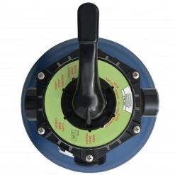 Hommoo Filtre A Sable Pour Piscine Avec Vanne 6 Positions Bleu 460 Mm -Pompe et filtre de piscine Soldes 54168239 5