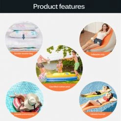 MERKMAK Mini Pompe A Air Electrique Pour Pataugeoire, Pompe A Air Rapide Portable Usb Pour Anneau De Natation Pour Enfant, Gonfleur Et Deflateur A 3 Buses 8 MERKMAK Mini Pompe A Air Electrique Pour Pataugeoire, Pompe A Air Rapide Portable Usb Pour Anneau De Natation Pour Enfant, Gonfleur Et Deflateur A 3 Buses -Pompe et filtre de piscine Soldes 54395986 4