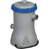 Lay-Z-Spa Bestway POMPE DE FILTRATION FLOWCLEAR - Cartouche Filtrante II - Pompe à Filtre à Cartouche - Bleu - Gris - 3,2 Cm - 1100 L - 14300 L - 220 - 240 V (58383)