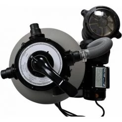 Topdeal Pompe à Filtre à Sable 600 W 17000 L/h FF90396_FR -Pompe et filtre de piscine Soldes 54840767 3