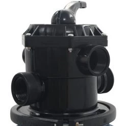 Topdeal Filtre à Sable Pour Piscine Avec Vanne 6 Positions Bleu 560 Mm FF91727_FR -Pompe et filtre de piscine Soldes 54840781 5