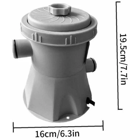FLYME Kit D'outils De Filtre De Piscine électrique Pour Pompe De Filtre De Piscine Filtration De Piscine Hors Sol De 300 Gallons 2 FLYME Kit D'outils De Filtre De Piscine électrique Pour Pompe De Filtre De Piscine Filtration De Piscine Hors Sol De 300 Gallons – Image 2