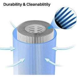 SUPERMARKET Pet Fine Fine FONDMANDIQUE Durable Piscine Piscine Piscine Piscine Partie Partie Partie Charge D'ACCESSOIRE,Superma,bleu,10*10*8cm -Pompe et filtre de piscine Soldes 55279660 4