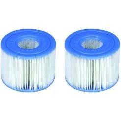 Intex 29001E Lot De 6 Cartouches De Piscine Type S1 Faciles à Installer (4 Filtres) | 2, 1 Paquet Bleu，Irisfr -Pompe et filtre de piscine Soldes 55630719 3