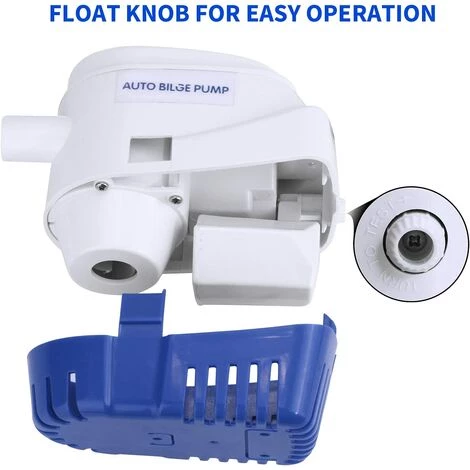 BARES Pompe De Cale Submersible Automatique Marine Tout-en-un 750GPH 12V 3 BARES Pompe De Cale Submersible Automatique Marine Tout-en-un 750GPH 12V – Image 3