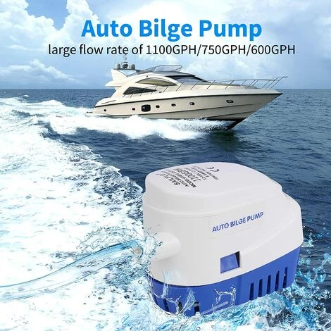 BARES Pompe De Cale Submersible Automatique Marine Tout-en-un 750GPH 12V 5 BARES Pompe De Cale Submersible Automatique Marine Tout-en-un 750GPH 12V – Image 5