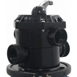 LITZEE Filtre à Sable Pour Piscine Avec Vanne 6 Positions Bleu 560 Mm # -Pompe et filtre de piscine Soldes 55637431 5