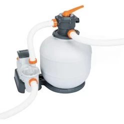 LITZEE Pompe De Filtration à Sable Flowclear 8327 L/h # -Pompe et filtre de piscine Soldes 55637524 5