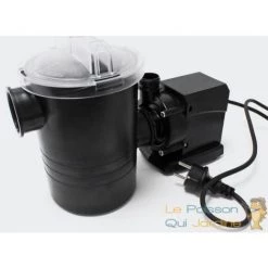 LE POISSON QUI JARDINE.FR Pompe Piscine De 7500 L/h - 80 W Avec Pré Filtre De Protection