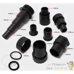 LE POISSON QUI JARDINE.FR Pompe Piscine De 7500 L/h - 80 W Avec Pré Filtre De Protection -Pompe et filtre de piscine Soldes 5602517 4