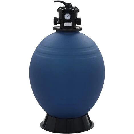 INLIFE Filtre à Sable Pour Piscine Avec Vanne 6 Positions Bleu 660 Mm 2 INLIFE Filtre à Sable Pour Piscine Avec Vanne 6 Positions Bleu 660 Mm – Image 2