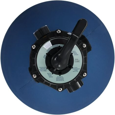 INLIFE Filtre à Sable Pour Piscine Avec Vanne 6 Positions Bleu 660 Mm 3 INLIFE Filtre à Sable Pour Piscine Avec Vanne 6 Positions Bleu 660 Mm – Image 3