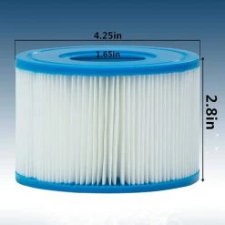 REGALOS Lot De 4 Cartouches De Rechange Pour Filtre à Pour Jardin Extérieur Type S1 PureSpa Easy Set Pool Filter Cartridges 9 REGALOS Lot De 4 Cartouches De Rechange Pour Filtre à Pour Jardin Extérieur Type S1 PureSpa Easy Set Pool Filter Cartridges -Pompe et filtre de piscine Soldes 56381449 5