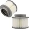 LANGRAY Cartouche Filtrante 2 Pièces Pour Bain à Remous MSpa, Filtre à Eau De Remplacement Pour Piscine Gonflable