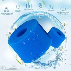 LANGRAY Éponge Filtre S1 Pour Spa,Cartouche Filtre Piscine Pour Intex,Type S1 Pour Intex 29001E Pure Spa,Filtre S1 Spa Pour Intex Réutilisable, Filtre En Mousse Pour Spa, Piscine (4 Pcs) 7 LANGRAY Éponge Filtre S1 Pour Spa,Cartouche Filtre Piscine Pour Intex,Type S1 Pour Intex 29001E Pure Spa,Filtre S1 Spa Pour Intex Réutilisable, Filtre En Mousse Pour Spa, Piscine (4 Pcs) -Pompe et filtre de piscine Soldes 56482105 3