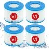 LONGZIMING Cartouches De Filtre Pour Piscine Type VI Pour Bestway 58323, Taille VI Spa Cartouche Filtre Pour Baignoire Pour Miami Pour Vegas, Pour Monaco