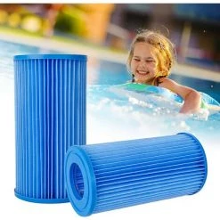 LONGZIMING DriSubt Générique Cartouches De Filtration Intex Pour Filtre Piscine,Compatible Avec Le Remplacement De La Cartouche Filtrante III FD3136 (2pcs) -Pompe et filtre de piscine Soldes 56762267 5