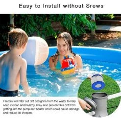 LONGZIMING Cartouche Filtrante VI Pour Bestway, Hot Tub Filtre, Cartouches De Filtre De Piscine Pour Lay-Z-Spa, Paris, Miami, Vegas, Monaco, Palm Springs, 2 Filtres -Pompe et filtre de piscine Soldes 56762740 4