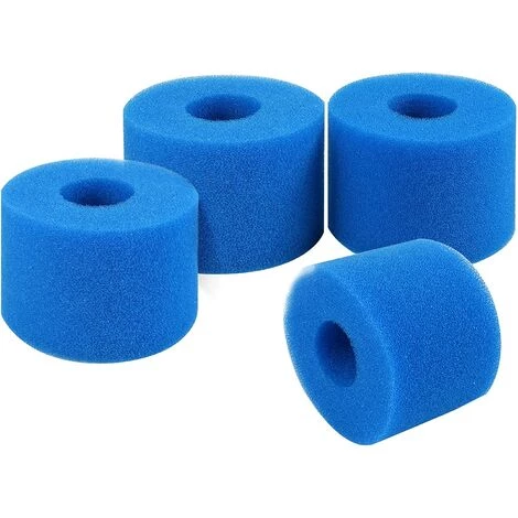 ALMI 4 Pièces Filtre En Mousse Pour Spa, Éponge Filtrante Type A,Filtre En Mousse,Cartouche De Filtre En Mousse Réutilisables Et Lavables,Mousse Pour Piscine,Spa,Jacuzzi (10.8 * 7.3 * 4) 1 ALMI 4 Pièces Filtre En Mousse Pour Spa, Éponge Filtrante Type A,Filtre En Mousse,Cartouche De Filtre En Mousse Réutilisables Et Lavables,Mousse Pour Piscine,Spa,Jacuzzi (10.8 * 7.3 * 4)