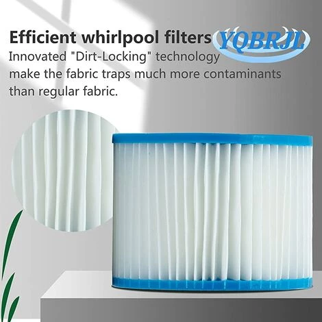 ALMI Pour Le Filtre De Bestway Insert VI, Filtre De Remplacement Du Filtre Pour Lay-z-spa Miami, Pour Vegas, Pour MONACO.Filtre Pour La Bestway VI Pools Cartouche Filtrante,(4pcs) 4 ALMI Pour Le Filtre De Bestway Insert VI, Filtre De Remplacement Du Filtre Pour Lay-z-spa Miami, Pour Vegas, Pour MONACO.Filtre Pour La Bestway VI Pools Cartouche Filtrante,(4pcs) – Image 4