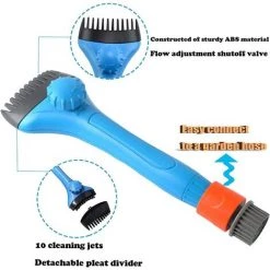 ALMI Nettoyant Pour Cartouche De Filtre De Piscine Outils De Nettoyage Des Débris Et De La Saleté Filtre De Piscine Spa Et Outil De Nettoyage De Filtre De Piscine Pour éliminer Les Débris -Pompe et filtre de piscine Soldes 57012746 4
