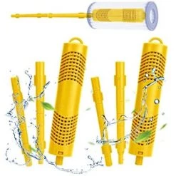 CHANCEY Filtre Spa Dure 4 Mois Cartouches De Filtres De Piscine à Cartouche Pièces Minérales Pour Spa Et Jacuzzi Cartouche Filtrante Pour Piscine Et Spa Cartouche Spa Bâton Filtre De Piscine, 2 Pièces,SEMAket,jaune