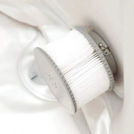 ROSIER Cartouche Filtrante, 2pcs MSPA FD2089 Crépine De Remplacement Spas De Piscine Gonflaable Crépine (gris, 110*87mm, Ouverture 66mm)——VEBTles 3 ROSIER Cartouche Filtrante, 2pcs MSPA FD2089 Crépine De Remplacement Spas De Piscine Gonflaable Crépine (gris, 110*87mm, Ouverture 66mm)——VEBTles – Image 3