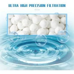 ABCRITAL Balles Filtrantes, 700G Boules De Filtre De Piscine, Peut Remplacer 25 Kg Sable Filtrant Sable De Quartz, Convient À Divers Systèmes De Filtration Boules De Filtre De Piscine -Pompe et filtre de piscine Soldes 57637179 4