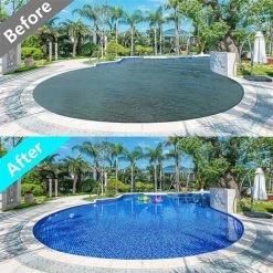 ABCRITAL Filtre Balls Balles De Filtration, Filtre Pour Piscine De 700G/1400G Peut Remplacer 25Kg/50Kg Sable Filtrant, Convient À Divers Systèmes De Filtration Boules De Filtre De Piscine -Pompe et filtre de piscine Soldes 57637574 4