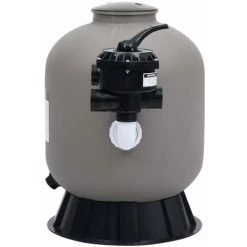 ASUPERMALL Filtre à Sable Pour Piscine Avec Vanne à 6 Voies Gris -Pompe et filtre de piscine Soldes 57734098 3
