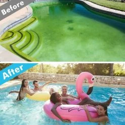 READCLY Boules De Filtre De Piscine 300g, Balles Filtrantes, Média Filtre à Fibres Pour Piscine Filtres à Sable Filtrage De L'eau, Alternative Pour 10.7 Kg De Sable Filtrant, Filtre Pour Piscine -Pompe et filtre de piscine Soldes 57815433 2