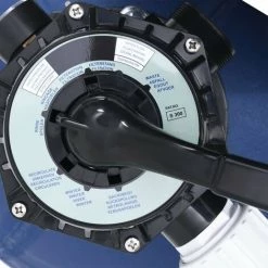 TRUE DEAL Filtre à Sable Avec Vanne 7 Voies Et Pompe 1000 W Bleu Et Noir 8 TRUE DEAL Filtre à Sable Avec Vanne 7 Voies Et Pompe 1000 W Bleu Et Noir -Pompe et filtre de piscine Soldes 57831962 4