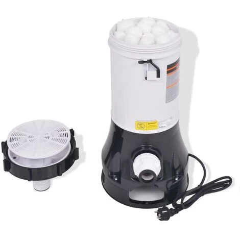 INLIFE Pompe Filtrante De Piscine Intex Bestway 185 W 4,4 M³/h 1 INLIFE Pompe Filtrante De Piscine Intex Bestway 185 W 4,4 M³/h