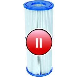 FVBJD Lot De 4 Cartouches De Filtration Pour Pompes De Piscine Intex Taille 2 -Pompe et filtre de piscine Soldes 57933769 2