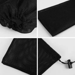 MACARON Sac De Pompe, Sac En Filet De Filtre De Pompe, Sac De Filtre De Pompe D'étang, Sac En Filet De Pompe, Accessoires De Filtre De Pompe à Eau Domestique (41 * 31cm, Noir 2pcs)LO-Ron -Pompe et filtre de piscine Soldes 58064877 3