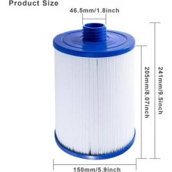 MACARON Spa Cartouche De Filtre , Jacuzzi Remplacement Filtre, Spa Entreprise Jacuzzi Élément Filtrant De Piscine Baignoire SPA Grande Piscine Avec élément Filtrant Monocylindre En Tissu Non Tissé épaissi LO-Ron -Pompe et filtre de piscine Soldes 58064886 2