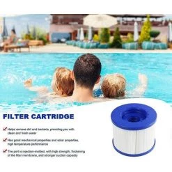 MACARON Filtres De Rechange Pour Spa, Cartouche Filtrante Pour Piscine à Remous Ou Spa (Lot De 2)LO-Ron -Pompe et filtre de piscine Soldes 58064900 4