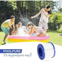 MACARON Filtres De Rechange Pour Spa, Cartouche Filtrante Pour Piscine à Remous Ou Spa (Lot De 2)LO-Ron -Pompe et filtre de piscine Soldes 58064900 5