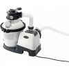 INTEX Pompe à Filtre De Sable - Noir - Blanc - Piscine Hors-sol - Vanne à 6 Voies - Secteur - 220 - 240 V (126644GS)