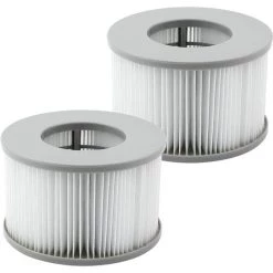 DONTODENT Lot De 2 Filtres MS-pa Pour Spas MS-pa Et Piscines Filtre Spa Gonflable - Elément Filtrant MSPA + Tuyau Central