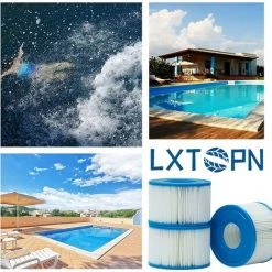 REGALI For Intex S1 Lot De 4 Cartouches De Rechange Pour Filtre à Pour Jardin Extérieur Type S1 PureSpa Easy Set Pool Filter Cartridges -Pompe et filtre de piscine Soldes 58282036 5