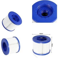 REGALI Lot De 2 Cartouches Filtrantes De Rechange Pour Spa Hot Tub/Spa - Avec Filetage à Vis - Pour Spa-N1407535/filtre For Mspa,Pour Spa Pool Filtre Kit D'entretien -Pompe et filtre de piscine Soldes 58282038 3