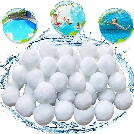PERLE RARE 700g Boules De Filtre De Piscine, Balles Filtrantes,Média Filtre à Fibres Pour Piscine Filtres à Sable Filtrage De L'eau. (Blanc) 1 PERLE RARE 700g Boules De Filtre De Piscine, Balles Filtrantes,Média Filtre à Fibres Pour Piscine Filtres à Sable Filtrage De L'eau. (Blanc)