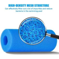 TANABATA Éponge Filtrante Type A 10*20cm,Mousse Pour Filtre Piscine Reutilisable 4 Pcs,Filtre Éponge Cartouche,Filtre De Piscine En Mousse,Réservoir De Poissons Filtre Éponge,Eponge De Filtre Pour Aquarium -Pompe et filtre de piscine Soldes 58385549 5