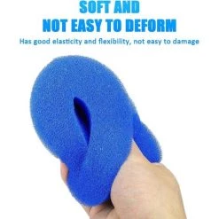 TANABATA Éponge Filtrante, Éponge Filtrante Type A, 3 Pièce Éponge De Filtre Pour Aquarium, Mousse Pour Filtre Piscine 108 * 40 * 73mm, Filtre Piscine Lavable Reutilisable, Filtre Spa Reutilisable -Pompe et filtre de piscine Soldes 58385756 4