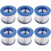Lot De 6 Cartouches De Filtres Pour Spa Gonflable Cocooning Water - Blanc