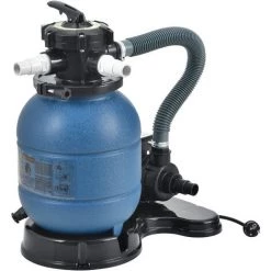 NOVA Pompe à Filtre De Sable Pour Piscines à 12-20 M³ 20 Kg 5 Valve De Positions Bleues -Pompe et filtre de piscine Soldes 58598432 5